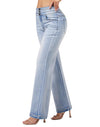 Casual High Waisted Stretch Baggy Loose Denim Pants