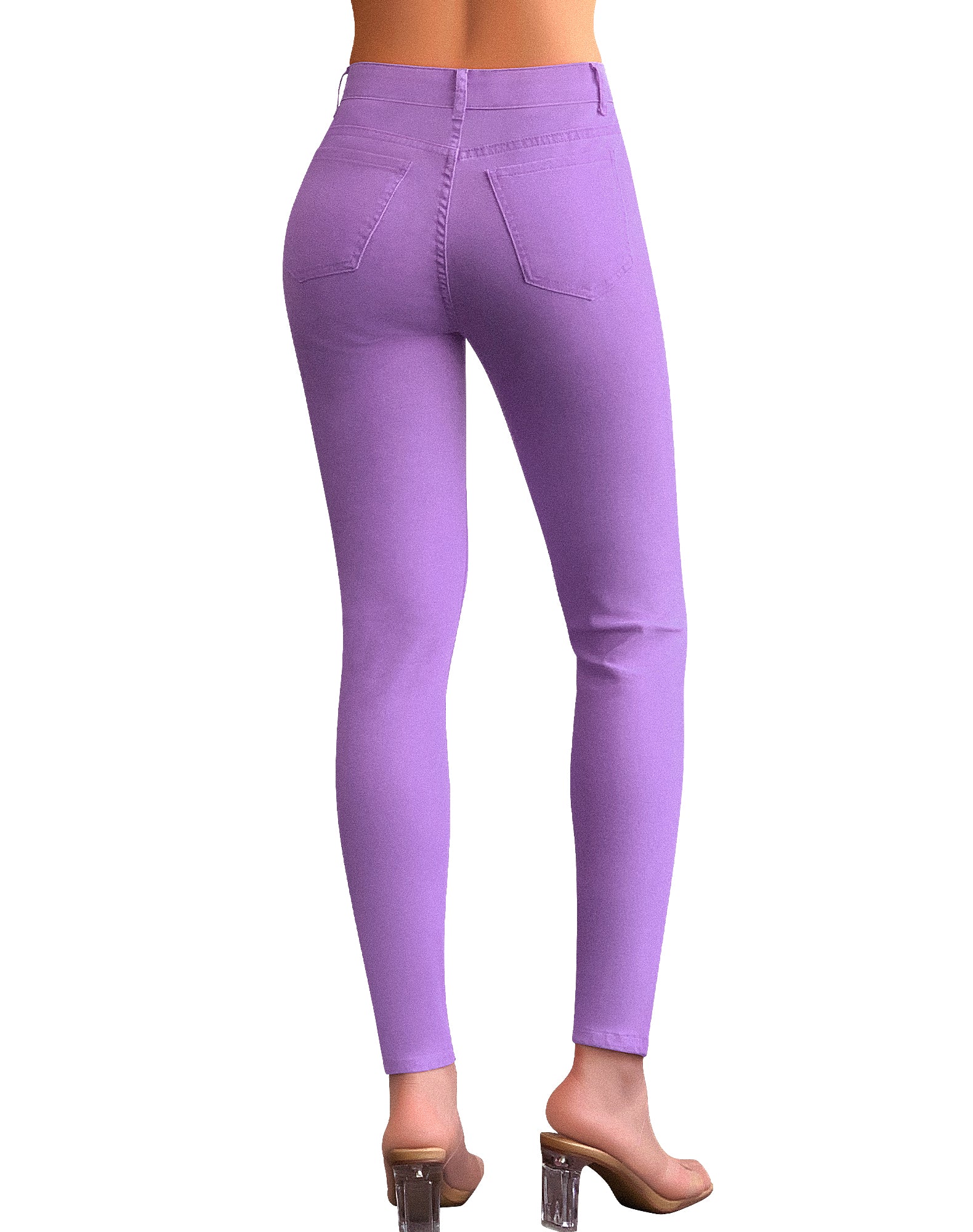 Mid Rise Ripped Ankle Skinny Jeans