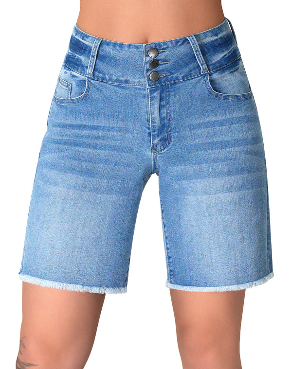 Women's High Waisted Denim Shorts