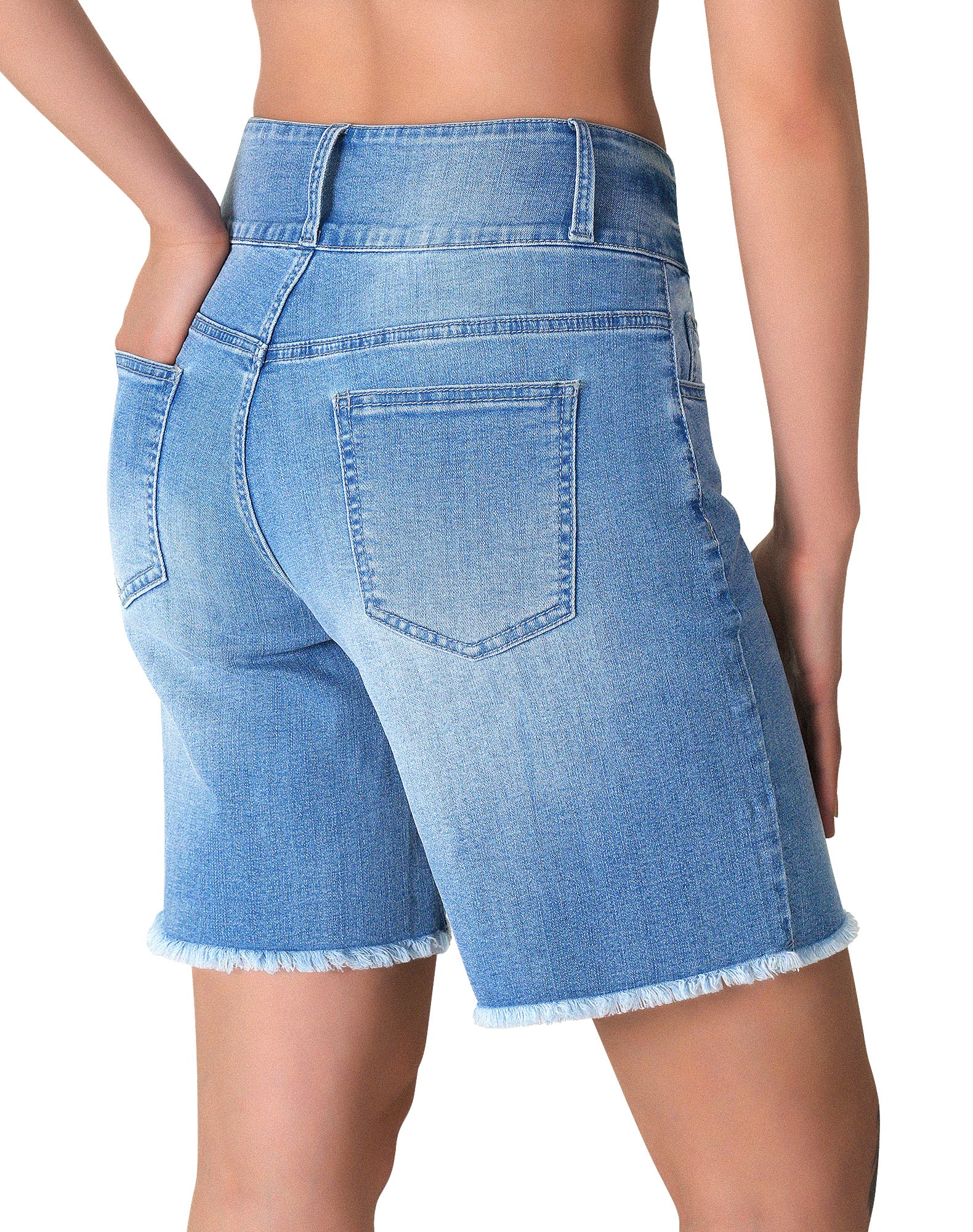 Women's High Waisted Denim Shorts