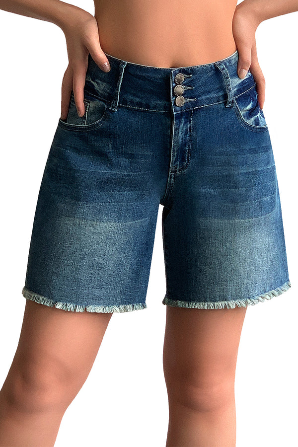 Women's High Waisted Denim Shorts