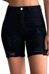 Casual Summer Ripped High Waisted Denim Shorts