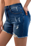 Casual Summer Ripped High Waisted Denim Shorts