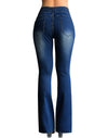 Bell Bottom Trendy High Waisted Jeans