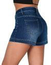 Casual Summer High Waisted Basic Jean Shorts