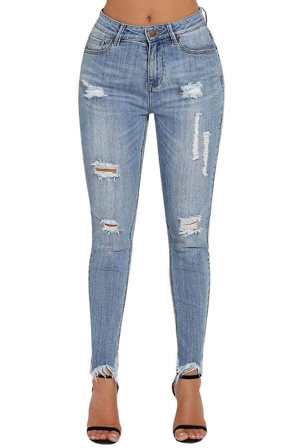 High Rise Ankle Skinny Jeans#color_light-blue-wash