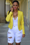 Mid Rise Hollow-out Ripped Bermuda Shorts
