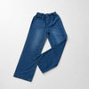 Roswear Kids Boys Wide Leg Jeans Elastic Waist - Classic Denim Blue