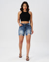 Casual Summer Ripped High Waisted Denim Shorts